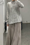 MUTEDANCE cashmere sweater MD23FW93 gray PM92